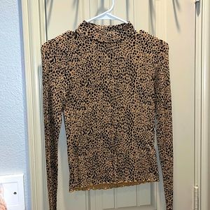 American Eagle Soft+Sexy Rib Long Sleeve Shirt